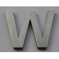 Fabricated Letters Brushed Finish Built up Letter (WIL-04)